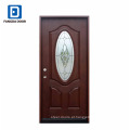 Portas compostas de mogno woodgrain fangda popular